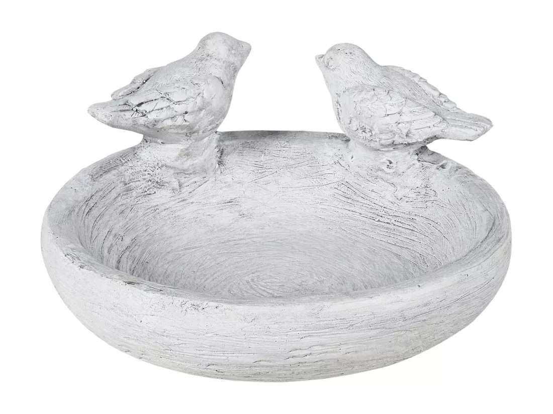 Mangeoire pour oiseaux gris clair MAMOU