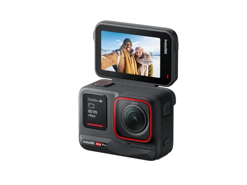 Insta360 Ace Pro - Action-kamera - 8K / 24 fps - Leica - Bluetooth, Wi-Fi - undervands op til 10 m - sort