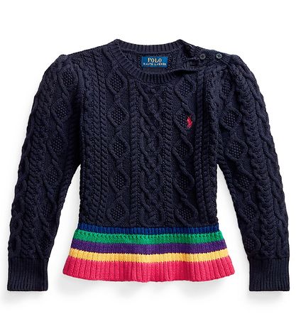 Polo Ralph Lauren Bluse - Strik - Boston Commons - M?rkeBlå m. S