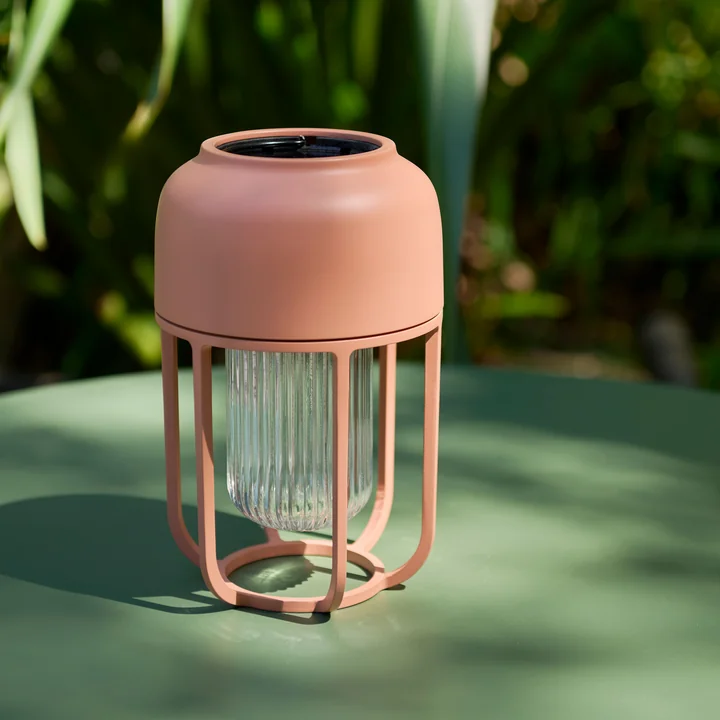 HOUE - Light No1 LED Solar-Akkuleuchte, eisblau