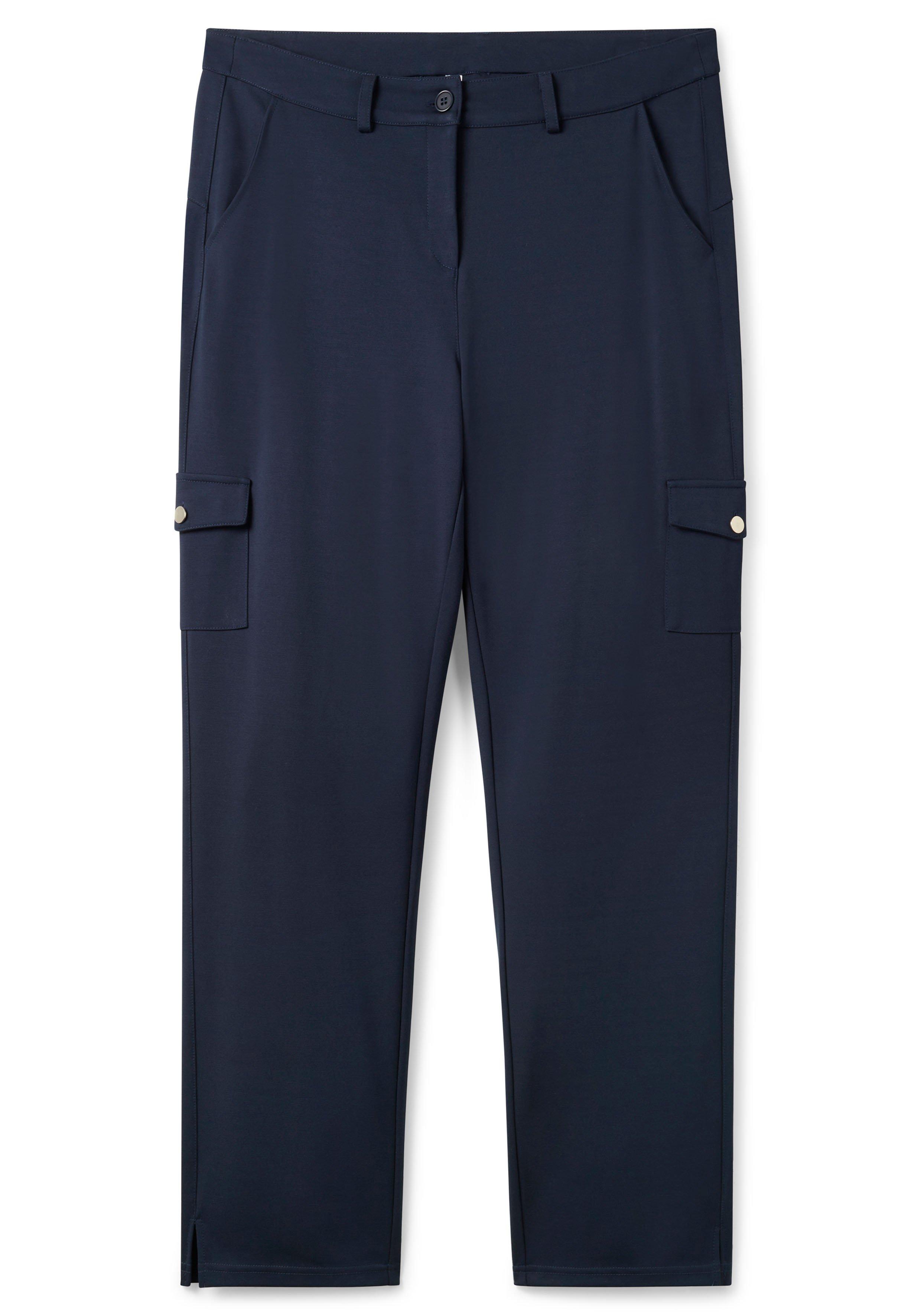 Gerade Hose im Cargo-Stil, mit Pattentaschen