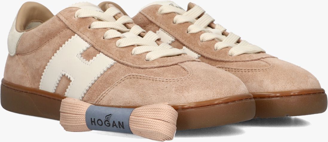 roze hogan lage sneakers hogan cool allacciato h