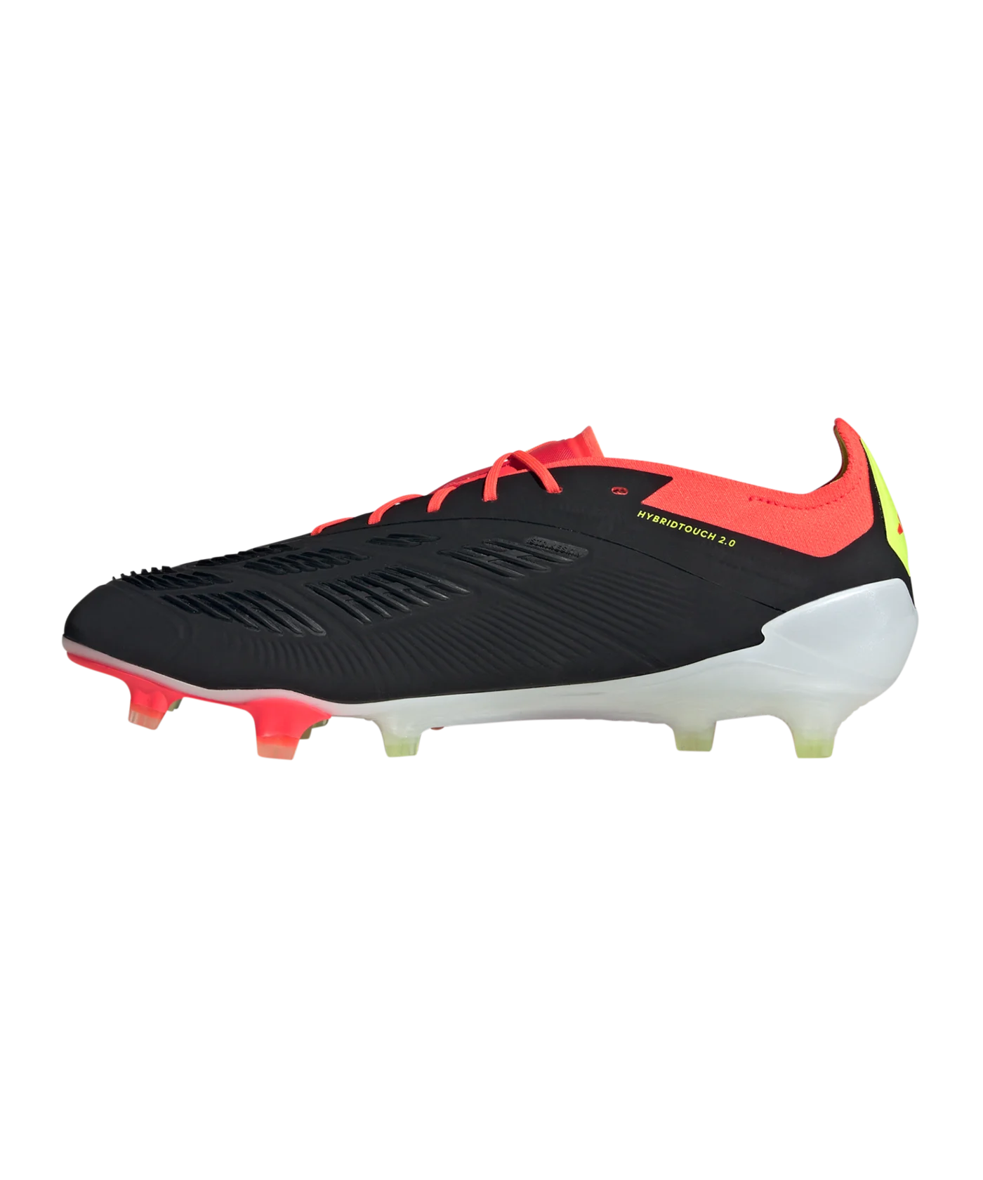 adidas Predator Elite FG Solar Energy Schwarz Weiss Rot