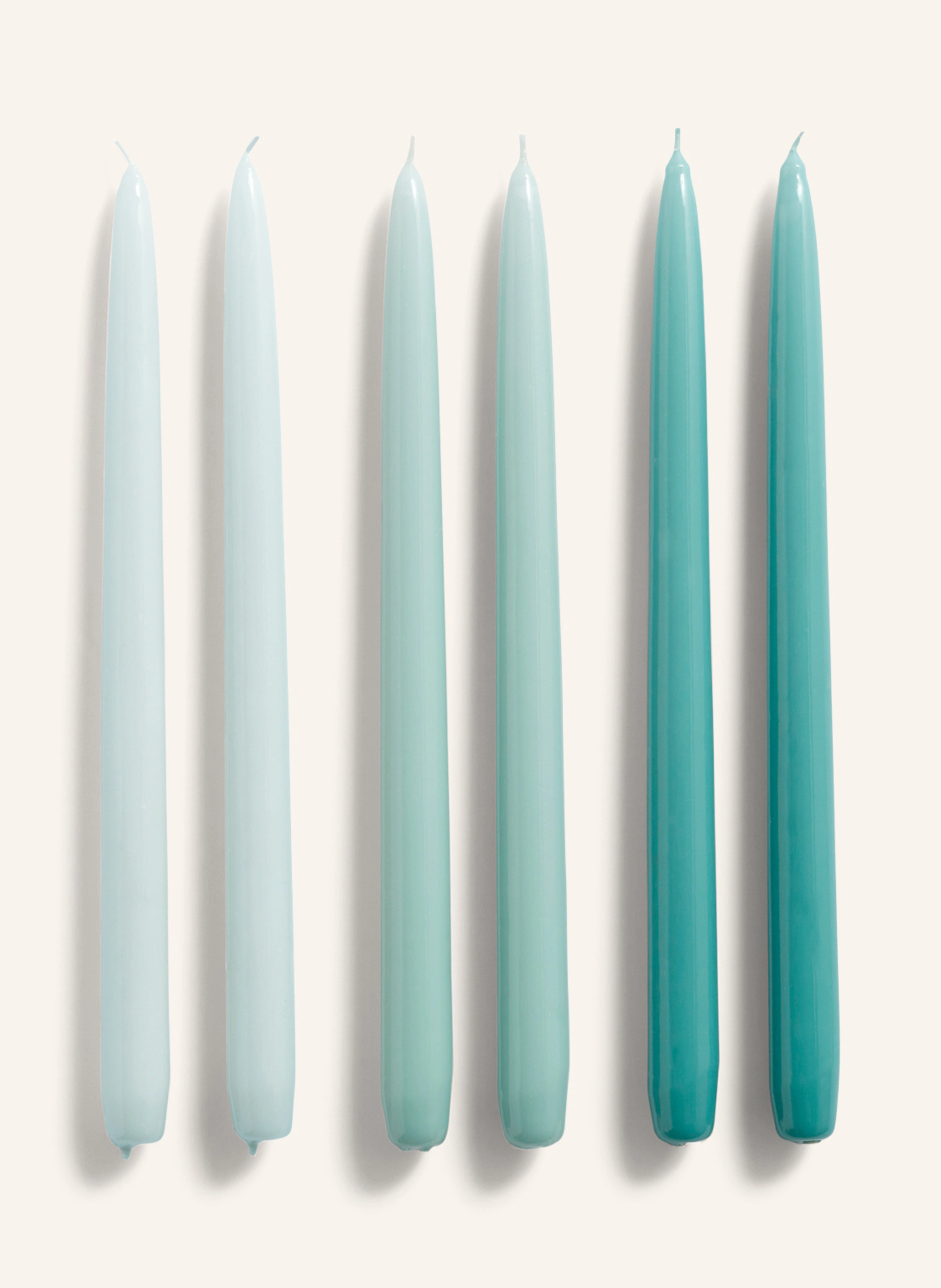 HAY 6er-Set Stabkerzen CANDLE CONICAL