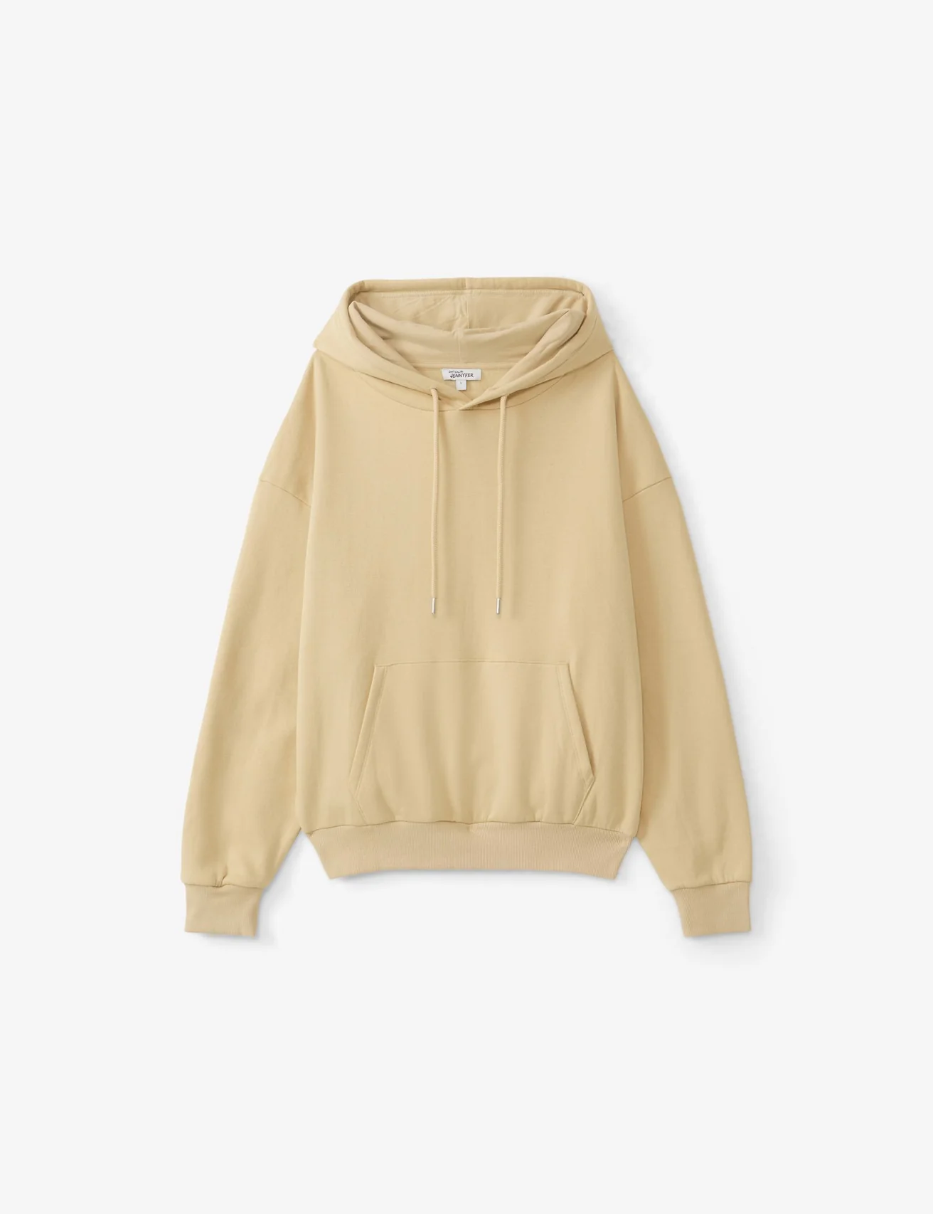 Sweatshirt à capuche beige