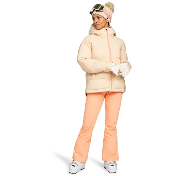 Veste de ski ROXY ALOFTED PUFFY PEBBLE
