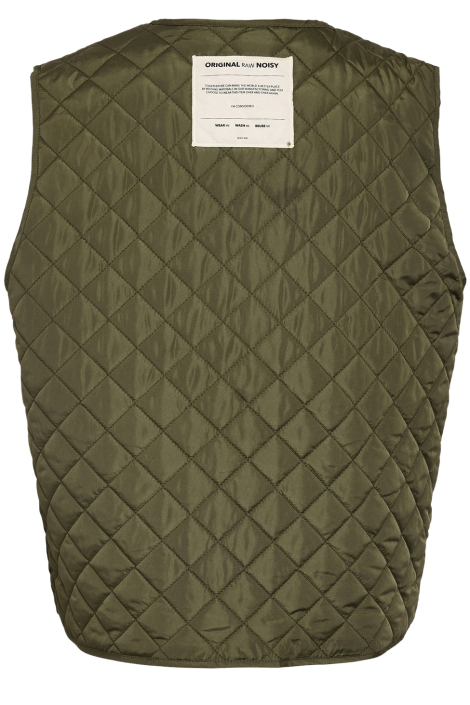 Noisy may groene dames gilet