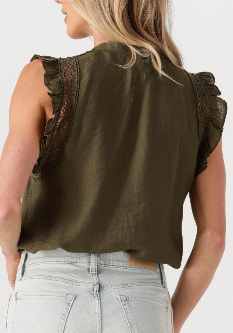 olijf co'couture top caryncc frill top