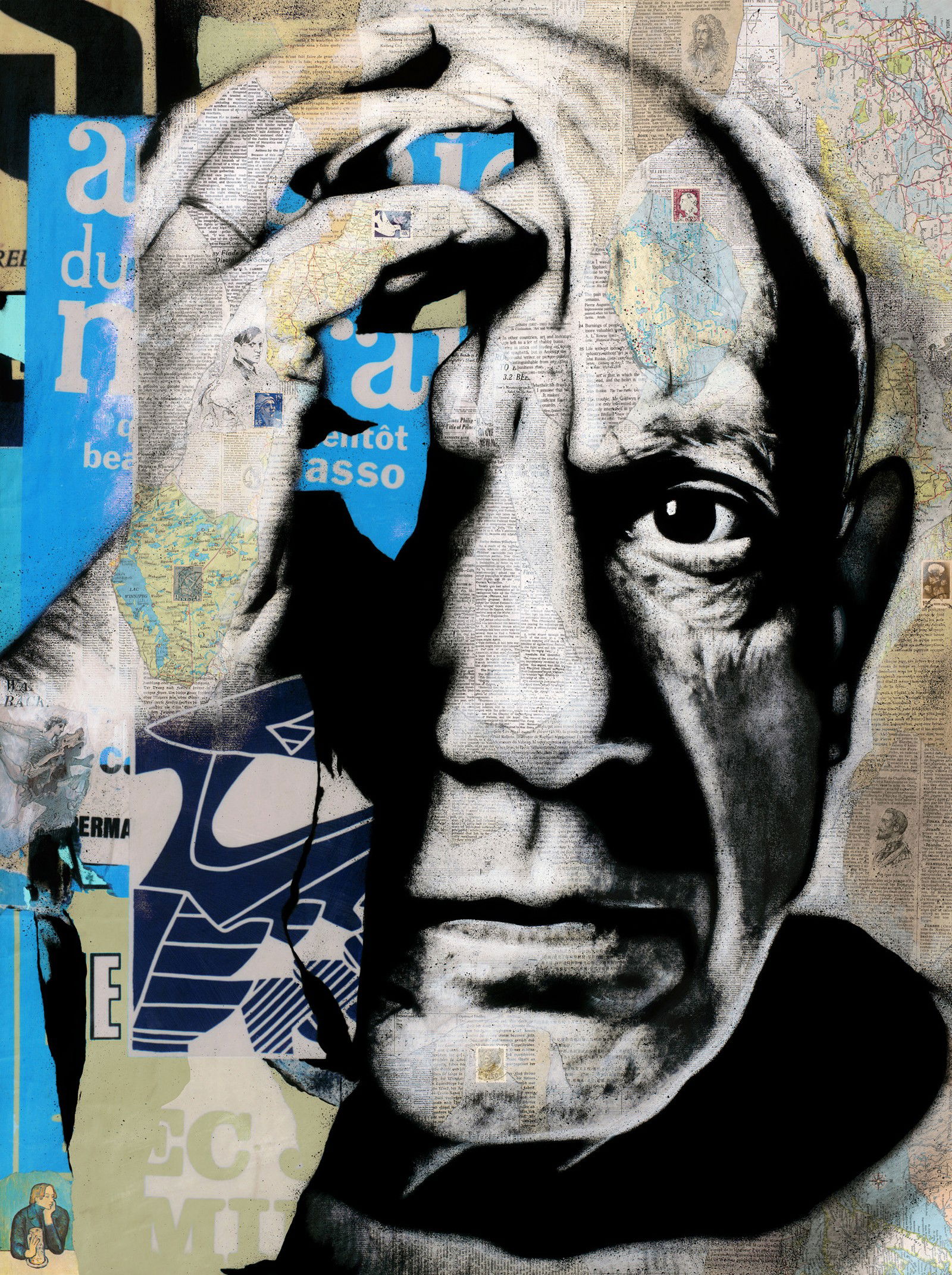 Pablo by André Monet - Limited Edition. Edition of: 250. Signed.