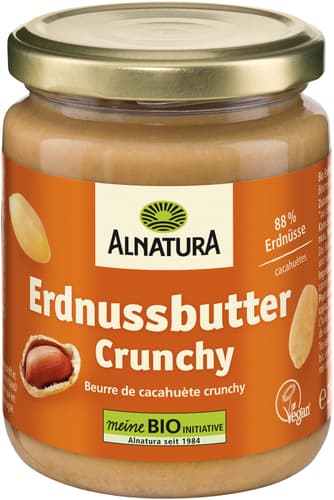 Alnatura BIO Erdnussbutter Crunchy