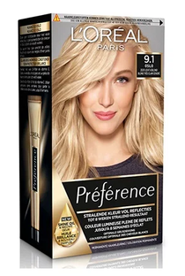 L'Oréal Paris Preference 9.1 Oslo - Zeer Licht Asblond 174ML