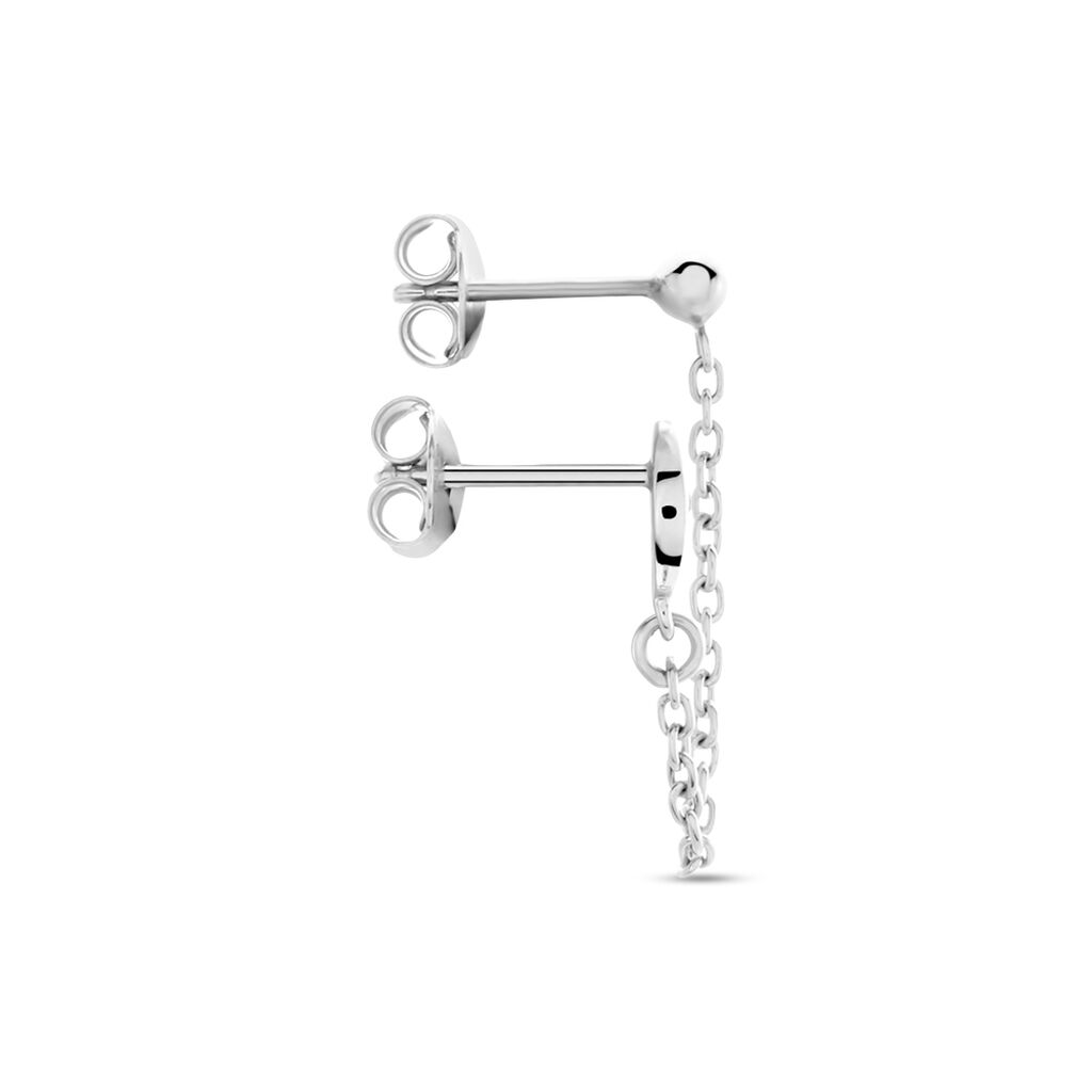 Bijou D'oreille Unitaire Argent Remigio
