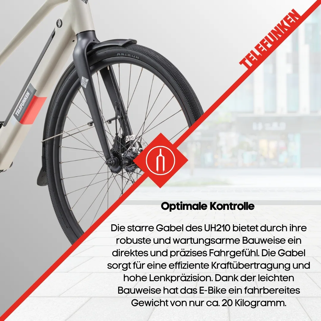 TELEFUNKEN UH210 E-Urban-Bike Damen 28