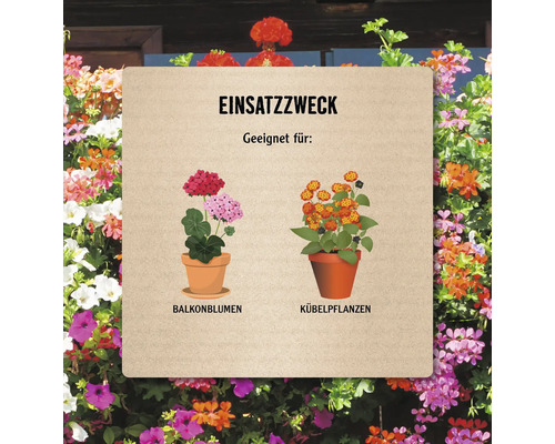 Langdurige meststof voor balkon- en potplanten FloraSelf Select 1,25 kg