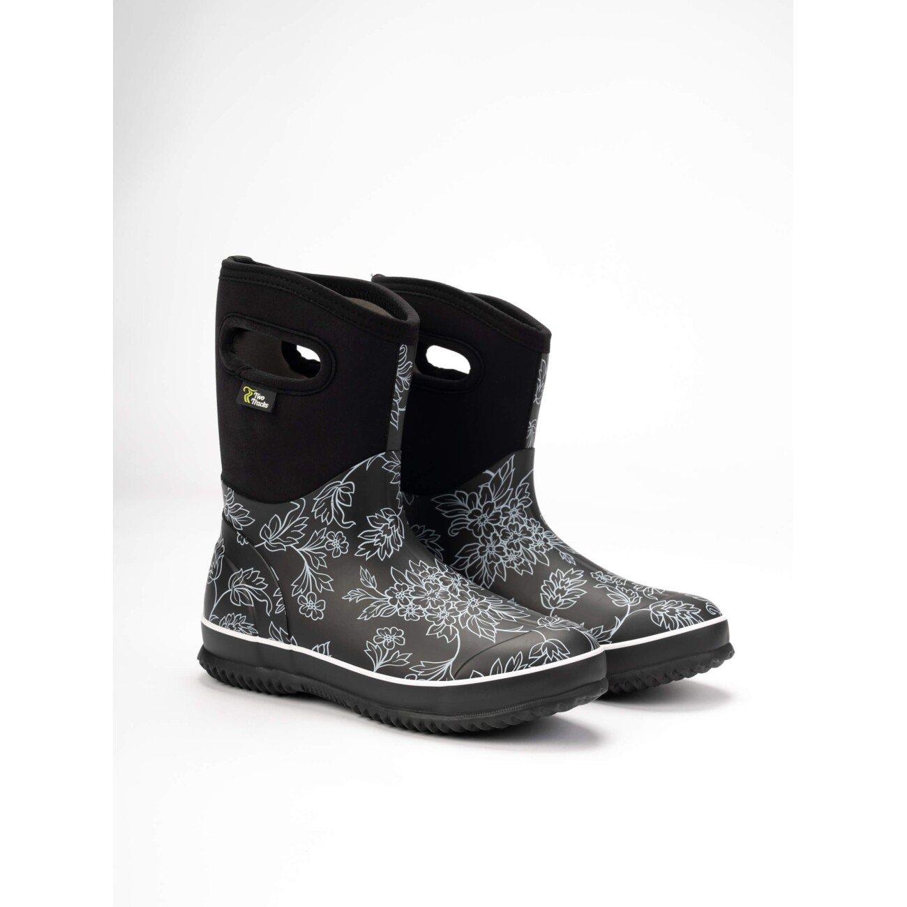 TwoTracks Pia Black Neoprenstiefel halbhoch 37 - EU