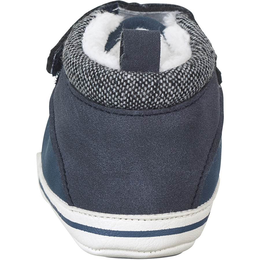 Sterntaler Babyschuh Materialmix marine