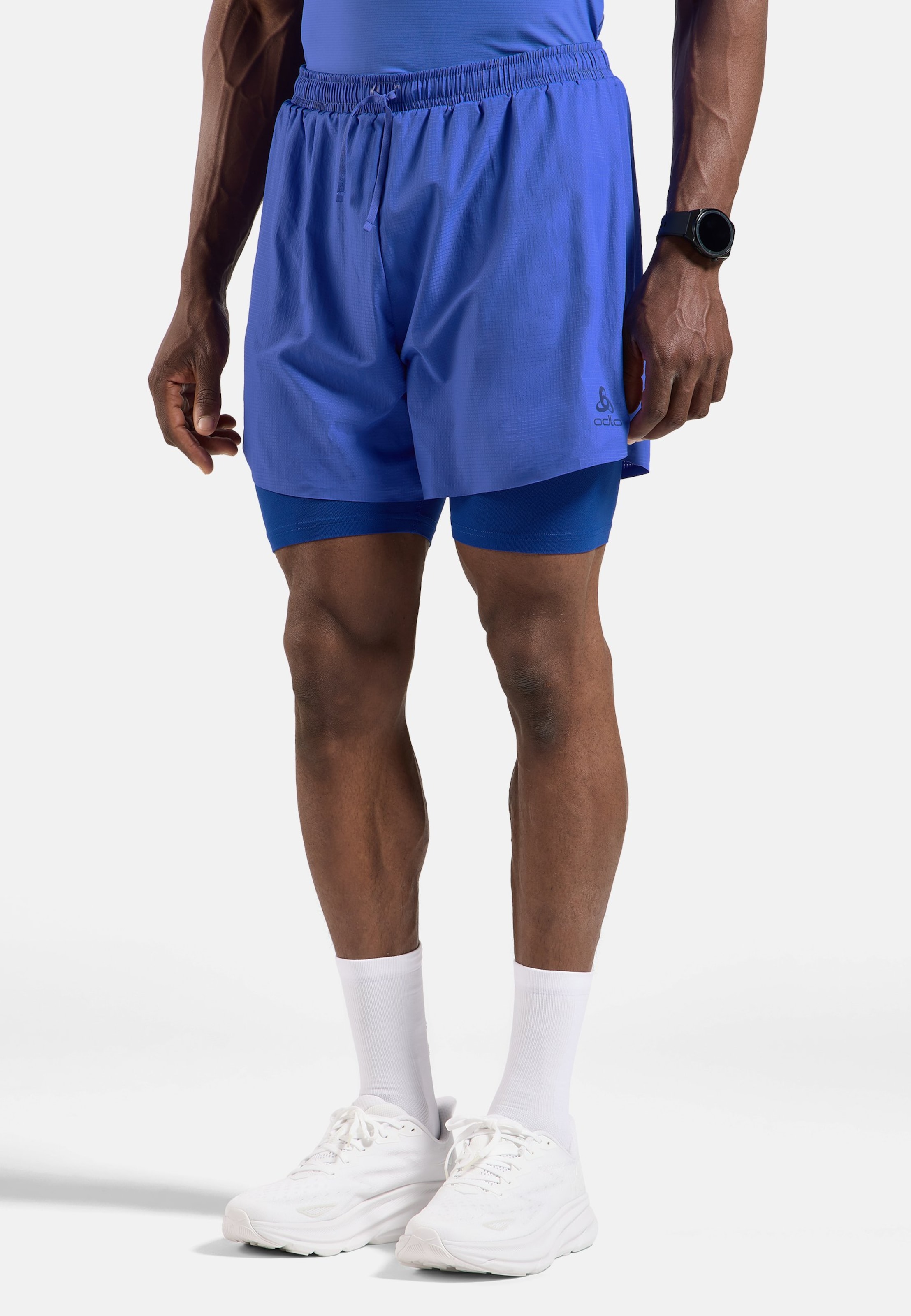 Zeroweight 5 Inch 2-in-1 Laufshorts 2.0 in Dazzling Blue - Mazzarine Blue