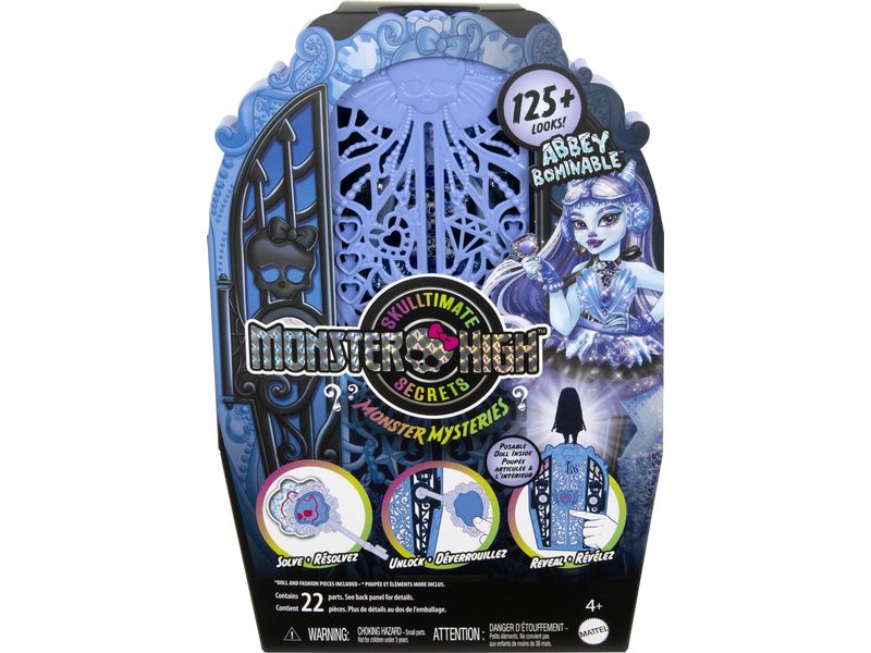 Monster High Spielset Monster High Skulltimate Abbey Popstar-Modepuppe mit Kleiderschrank und vielen Accessoires