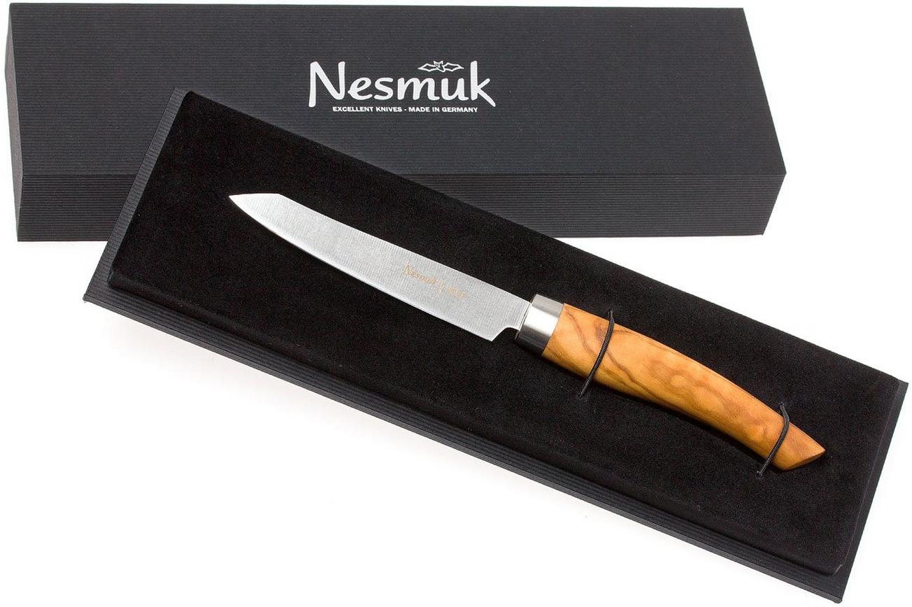 Nesmuk SOUL officemes 9,6 cm, olijfhout, S3O902013