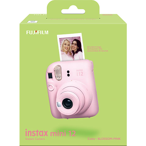 Instax mini 12 med tilbehørspakke - pink