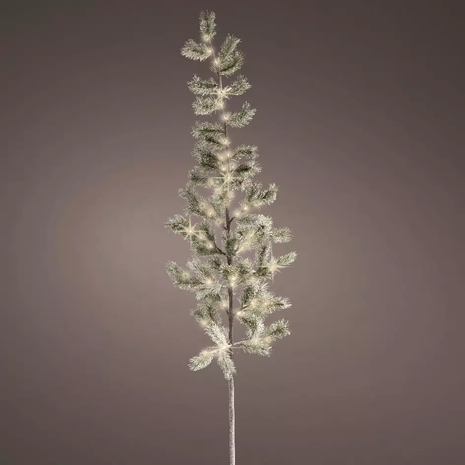 Branche lumineuse (H180 cm) Pin Blanc chaud