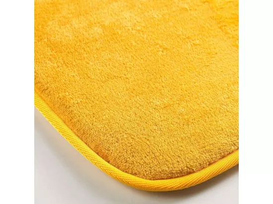Tapis d'intérieur rectangle en imitation velours 