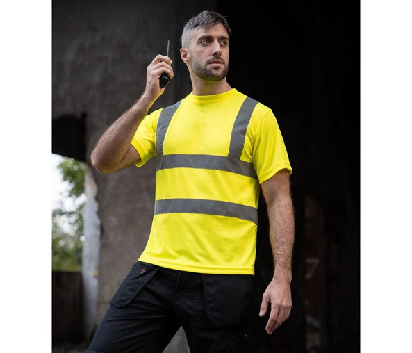KORNTEX KX300 - T-shirt Haute Visibilité Réfléchissant Sécurité