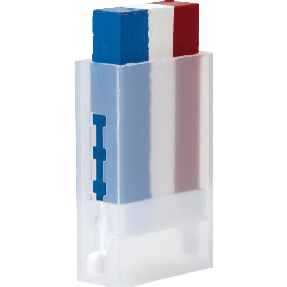 Maquillage stick minéral  tricolore supporter France