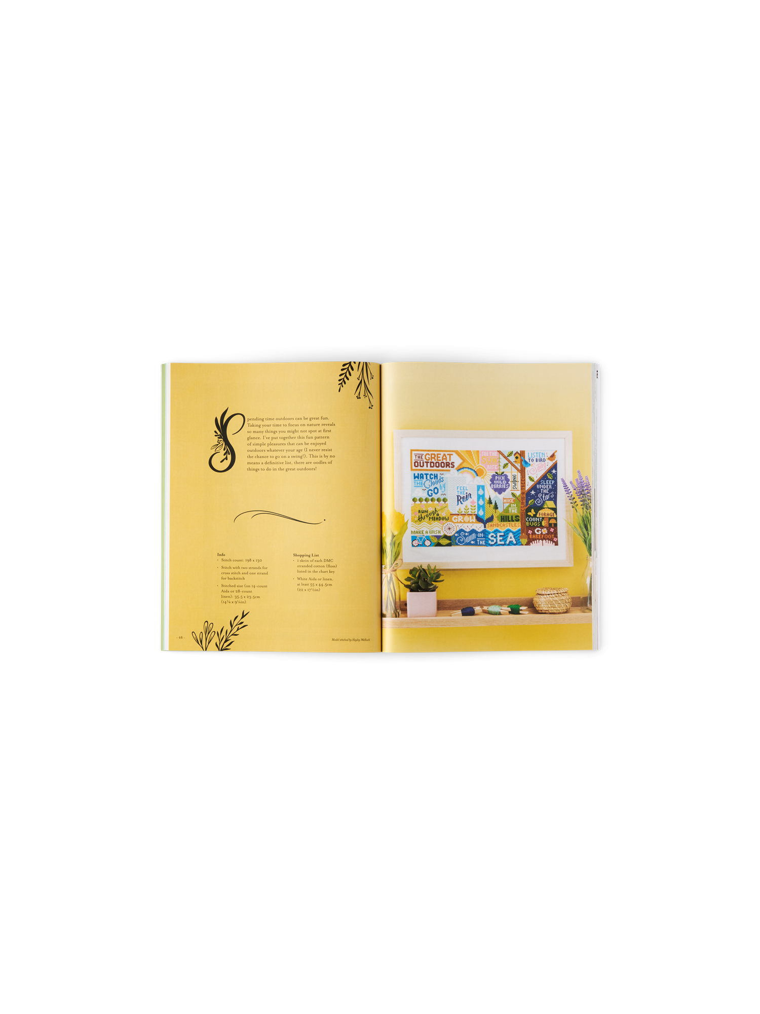 Cross Stitch for the Earth | Paperback. 20,4 x 1,3 x 26,1 cm. 112 sider. | Multi | New Mags