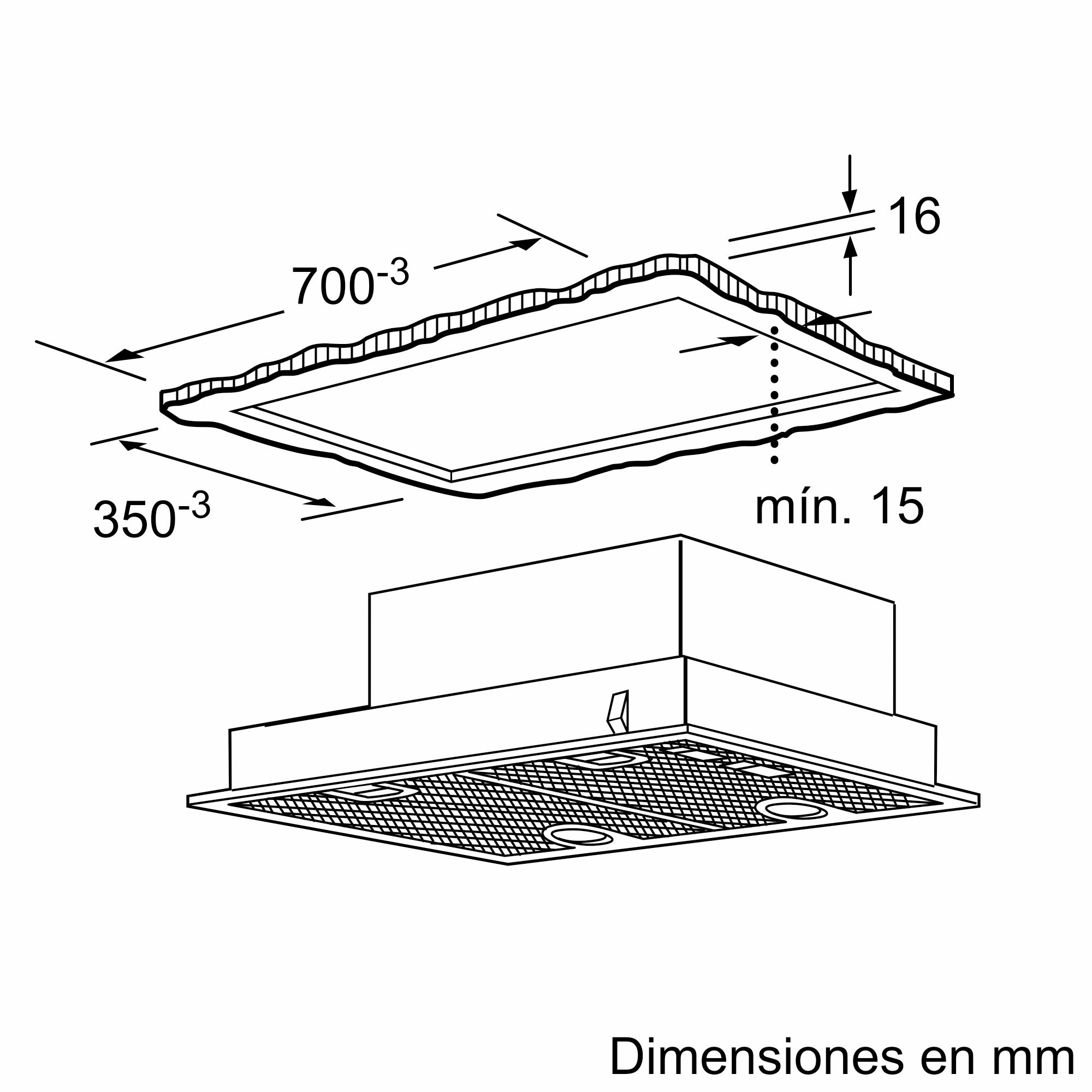 Módulo de integração Série 4 75 cm Prata DHL755BL
