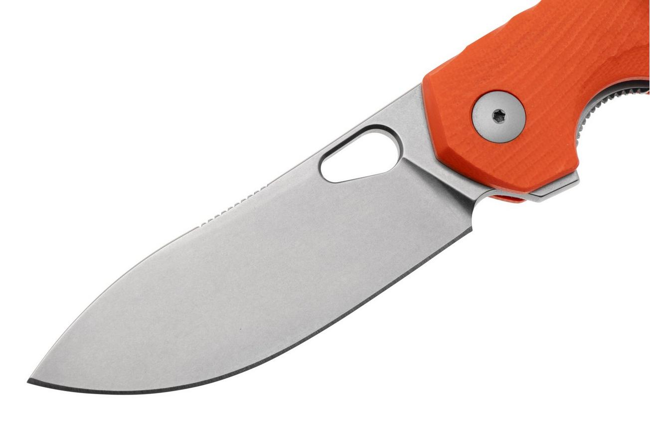 GiantMouse ACE Jagt, CPM Magnacut, Orange G10, zakmes