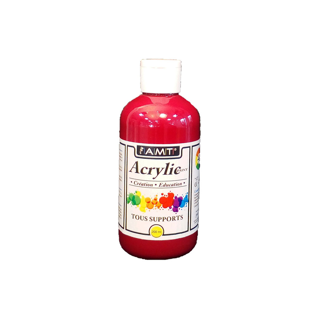 Peinture acrylique marron 200ml