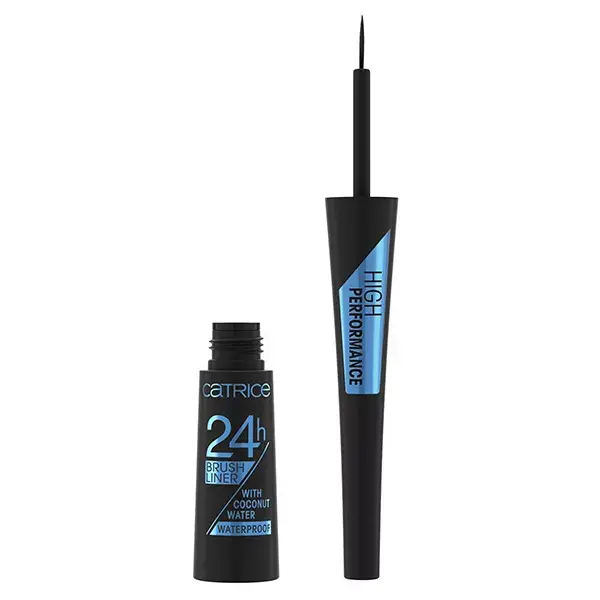 Catrice Yeux 24h Brush Liner Eyeliner Waterproof N°010 Ultra Black 3ml