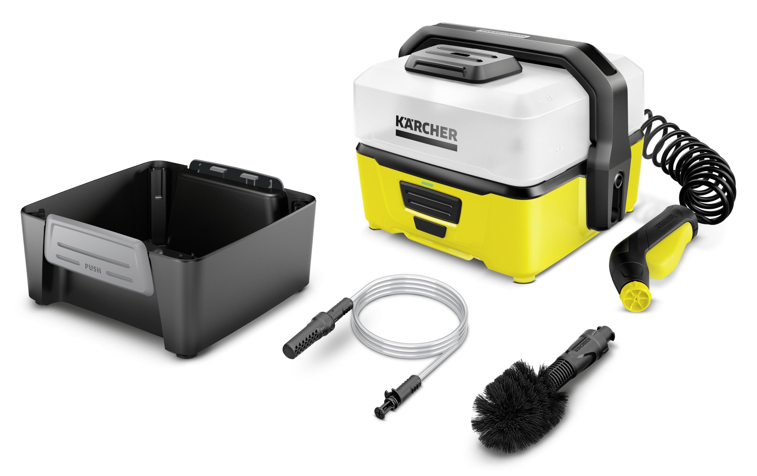 Zubehörset Adventure für Kärcher OC 3Zur Reinigung von Outdoor-Equipment mit dem Mobile Outdoor Cleaner OC 3