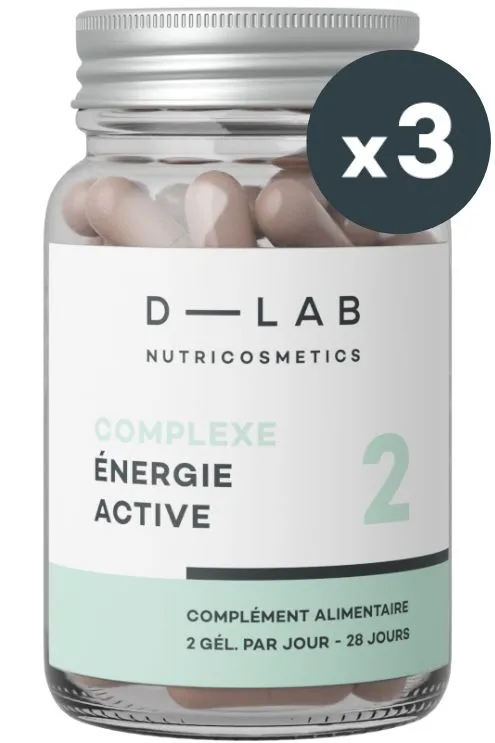 D-LAB Nutricosmetics Complément alimentaire tonus & minceur Complexe Énergie Active-95 g
