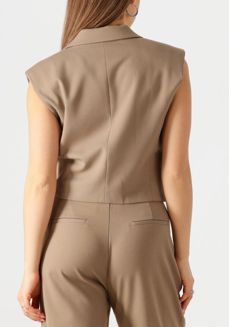 camel copenhagen muse gilet cmtailor-short waiscoat