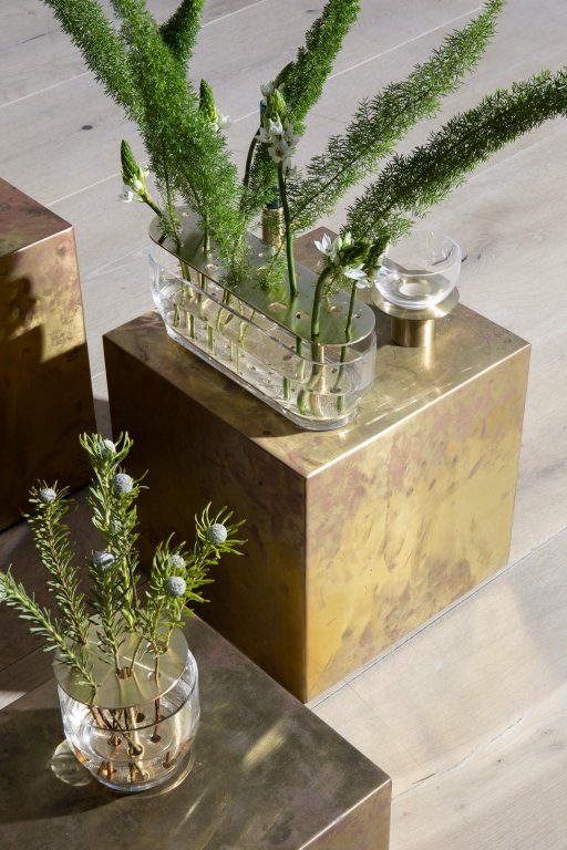 Fritz Hansen Ikebana vaas small brass