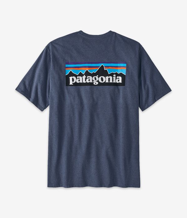 Patagonia P-6 Logo Responsibili T-Shirt (utility blue)