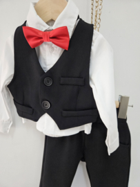 Boys christmas outfit - wit