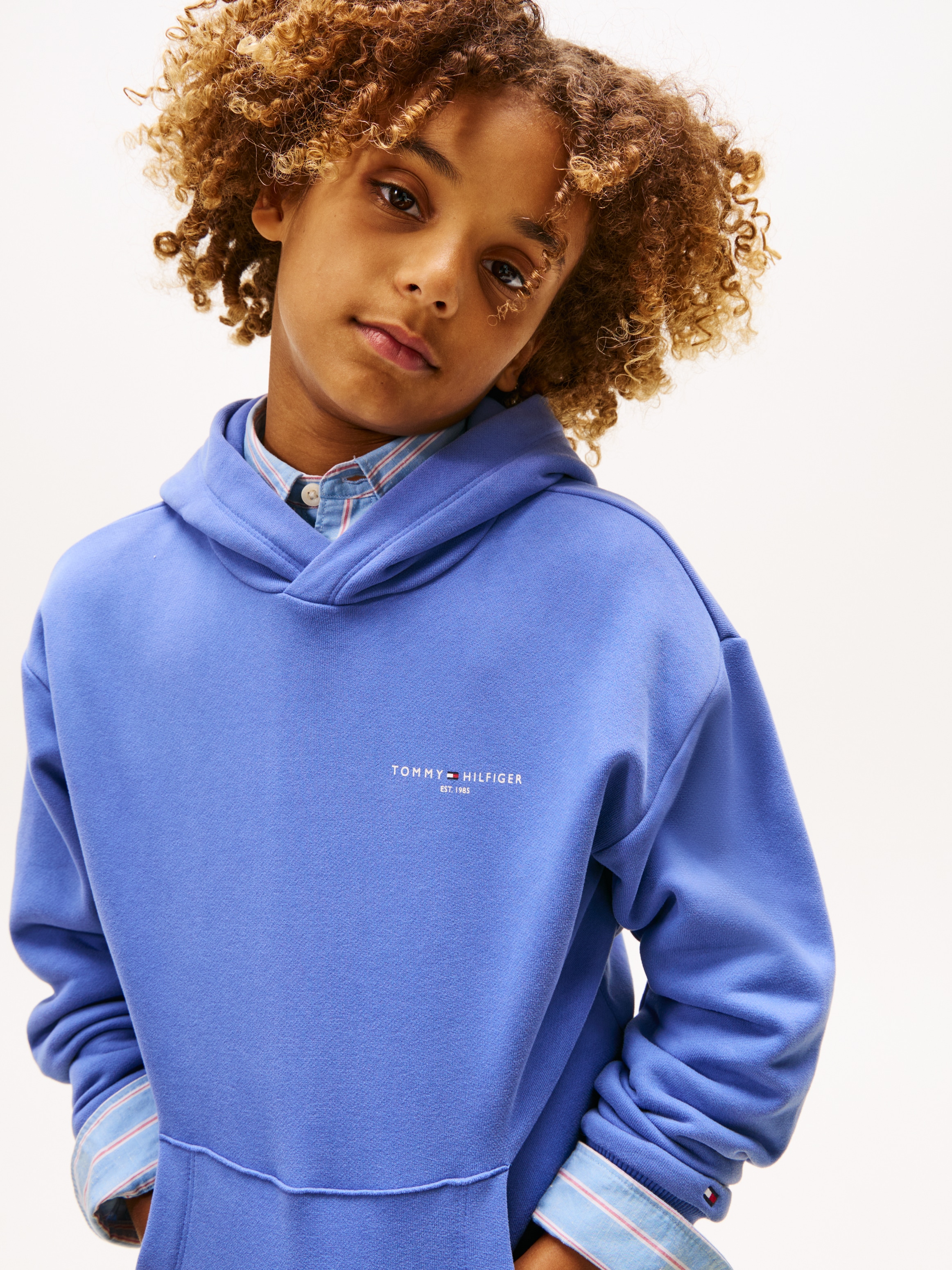 Tommy Hilfiger Kapuzensweatshirt »MINI CORP HOODIE«, Kinder bis 16 Jahre