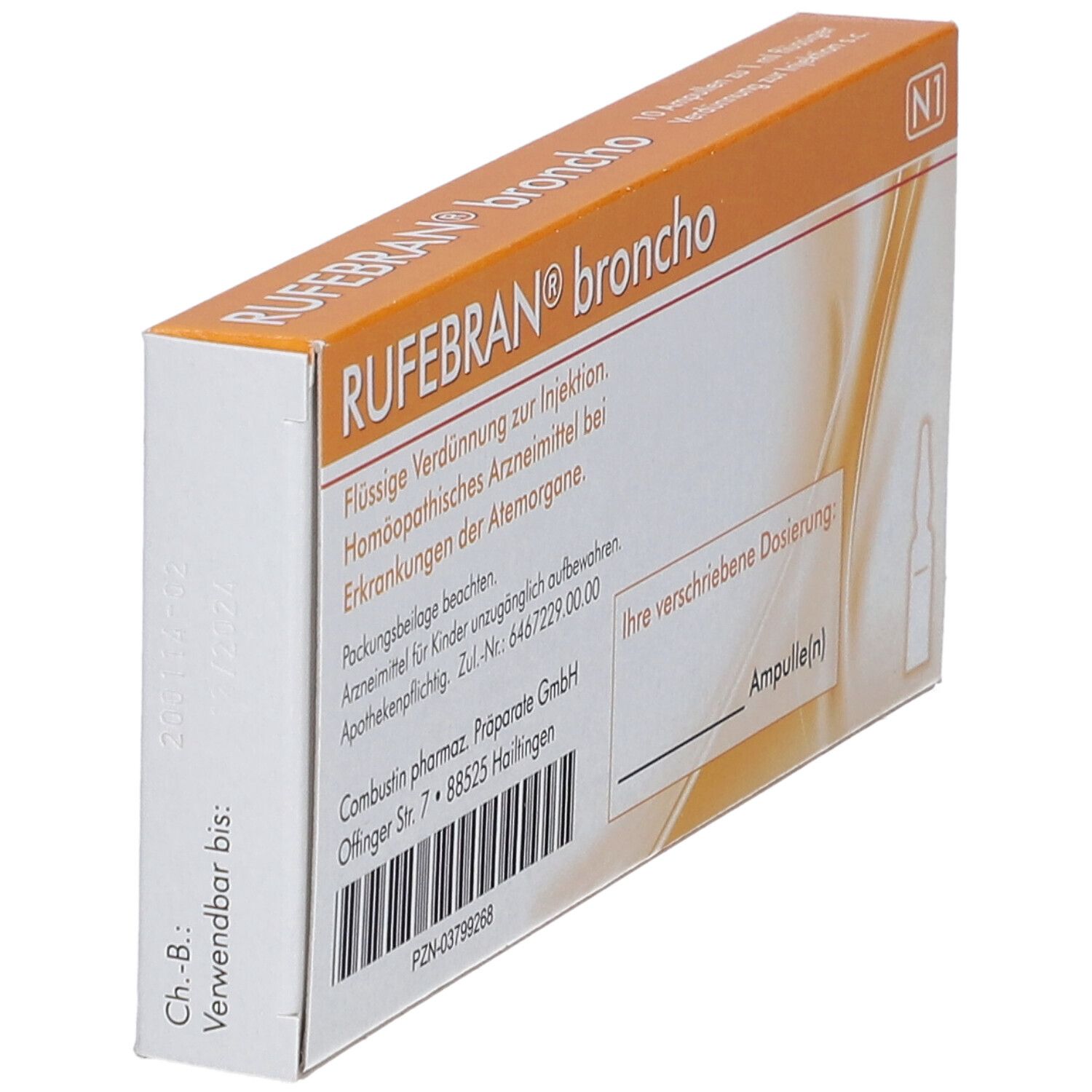 RUFEBRAN® broncho Ampullen