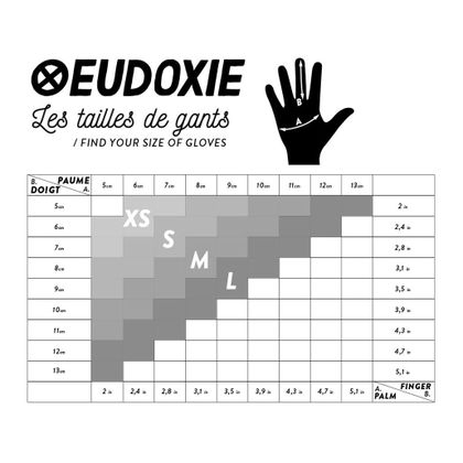 Gants Eudoxie JODY AMY - Noir