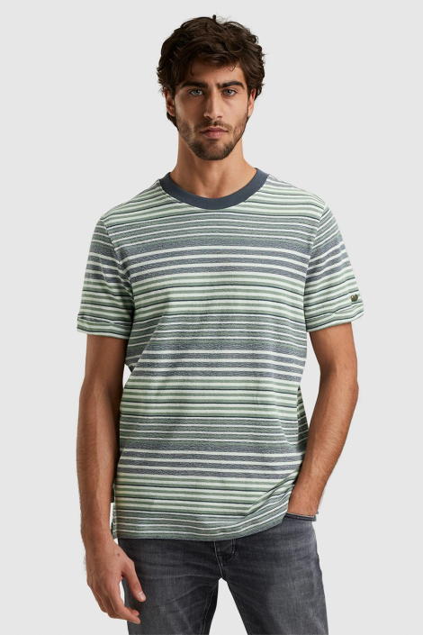 Cast Iron blauwe heren t-shirt