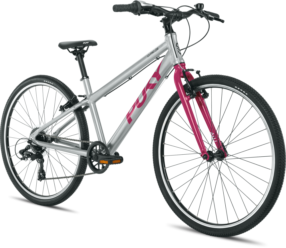 Puky LS-PRO 26-8 Børnecykel Sølv/Bær