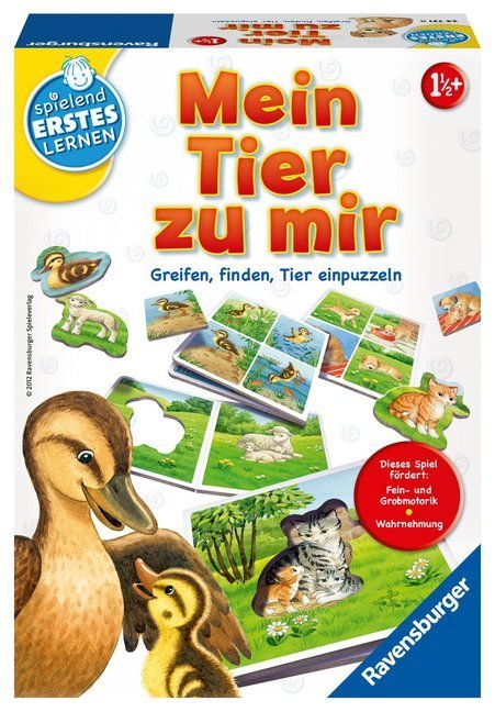 Puzzlespiel: Mein Tier zu mir