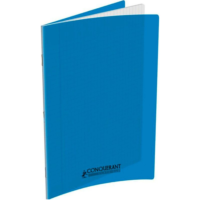 Cahier piqûre Conquérant Classique 24 x 32 cm grands carreaux 48 pages