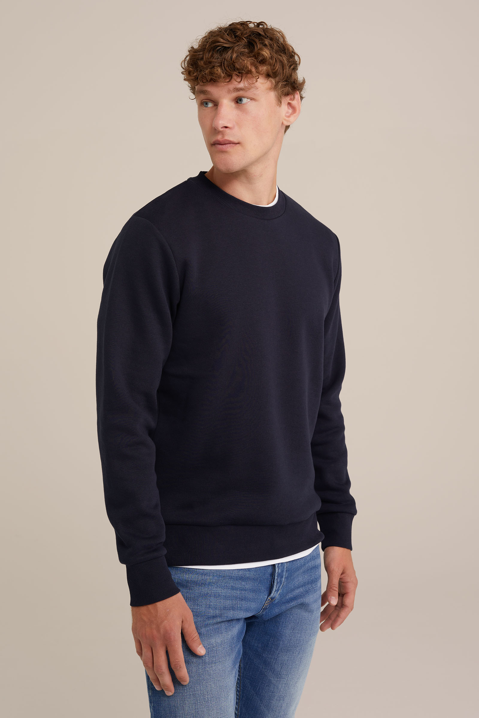 sweater WE Fashion Marineblauw