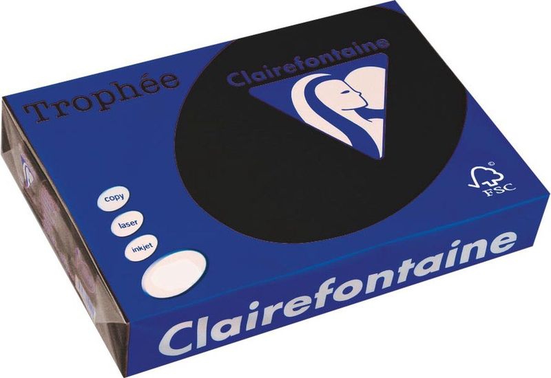 A4 Papier - Zwart - 250 Vel - 160 Grams - FSC-gecertificeerd