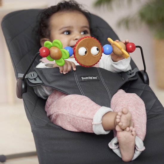 Arche bois pour transat   Yeux espiègles        de               BabyBjörn