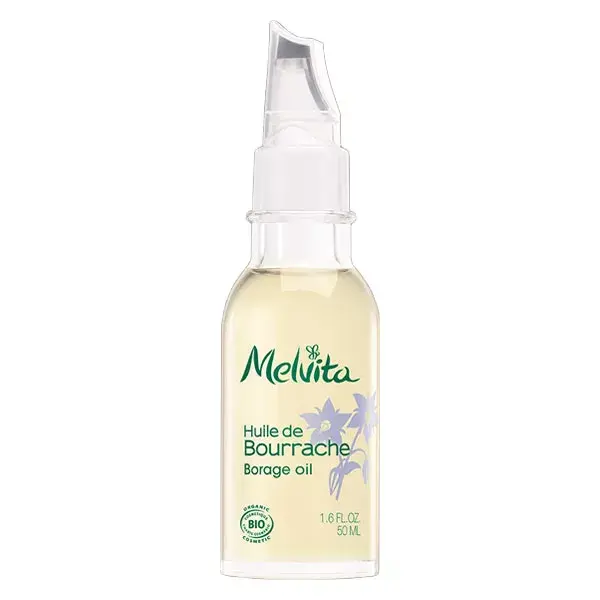Óleo de Beleza Orgânico de Borragem Melvita 50ml